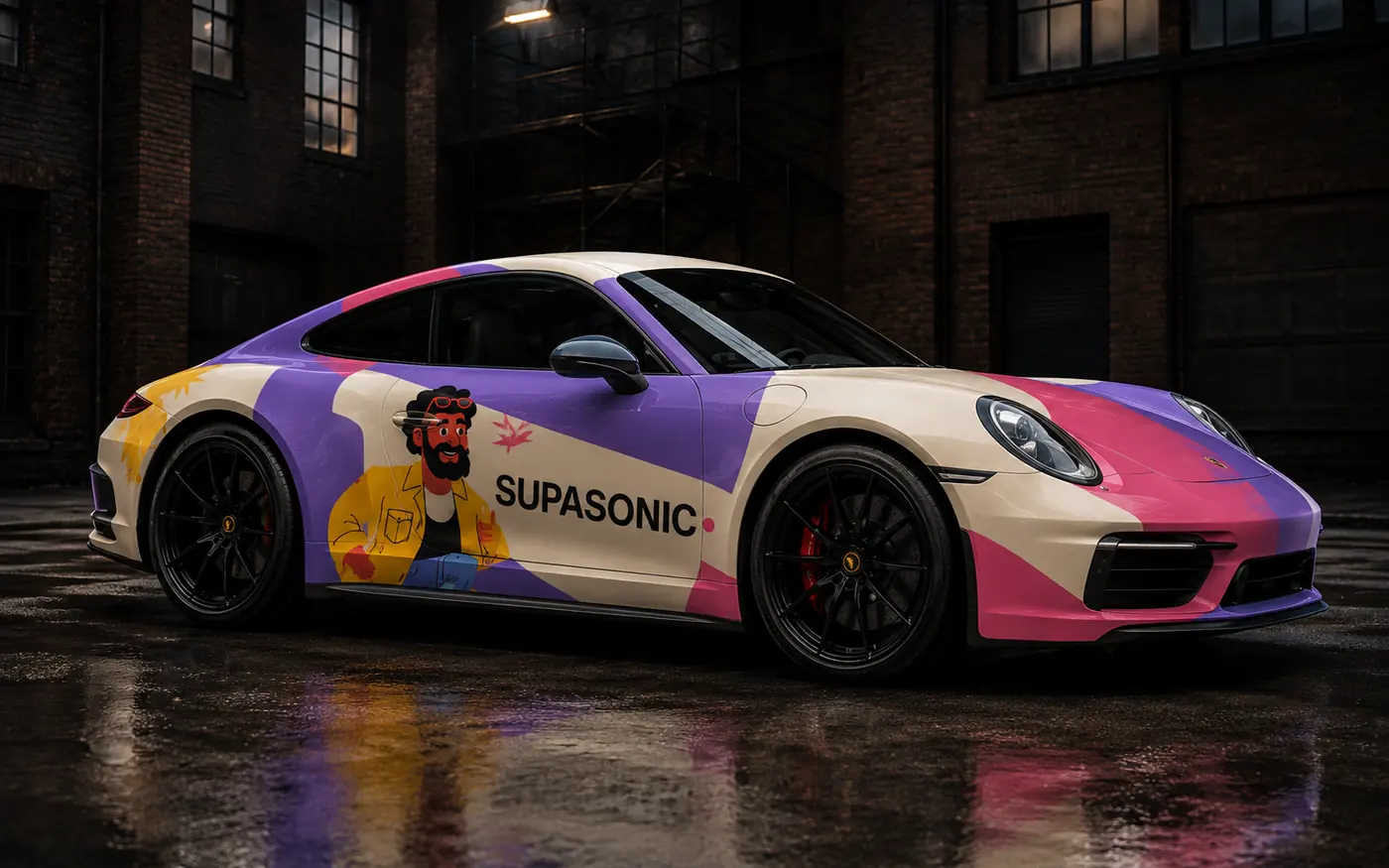 Liveried car
