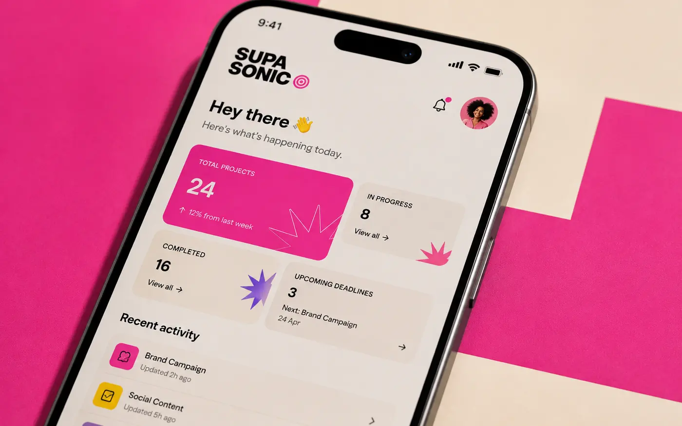 Supasonic mobile app